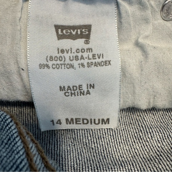 Levi’s 512 Women’s Bootcut Perfectly Slimming High Rise Medium Wash Jeans Sz 14 - Picture 6 of 6